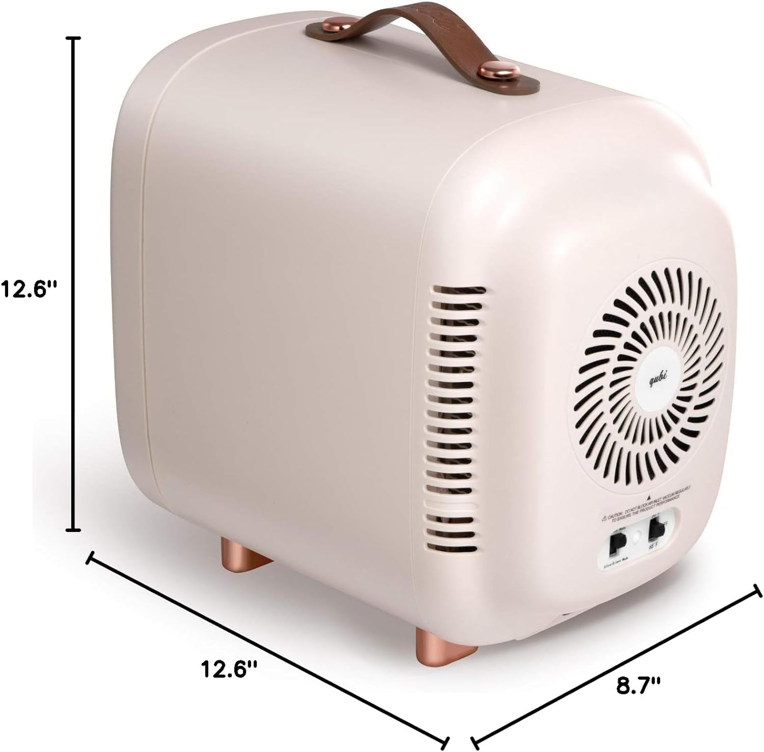 5 Liter Mini Fridge, Compact Beauty Refrigerator for Skincare, Makeup, Cosmetics Storage